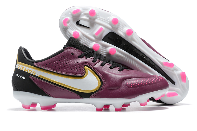 Nike Tiempo Legend 9 FG marrón blanco